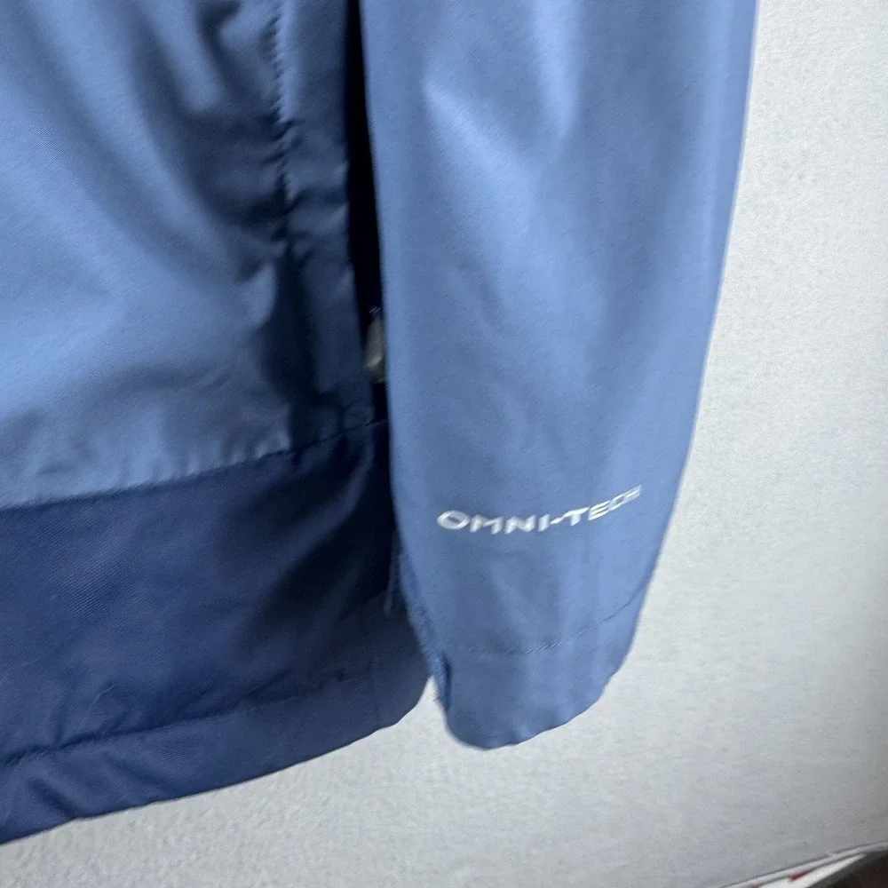 Columbia Lhotse III Interchange Jacket Mens 2XT 2XL Tall Blue 3 in 1 Omnitech
